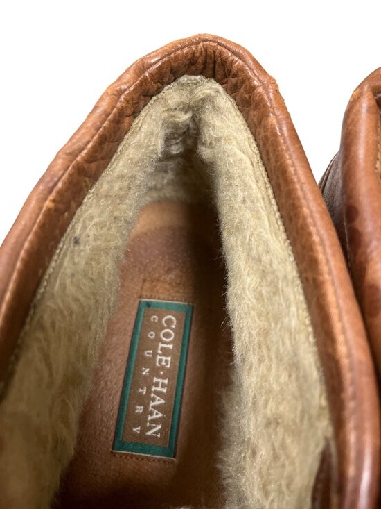 Cole Haan mens brown Italian leather lined ankle chukka boots sz 11m SKU 10-323 main image 16